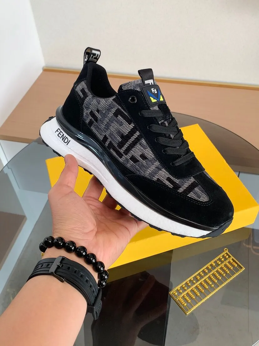 Factory price 442 (fendi) New style casual 👊🏻 upper 🇮🇹 imported cowhide fabric 🇩🇪 lining imported breathable mesh lining. The original outsole is molded to reflect the identity of every man, and the upper foot is stable and elegant🚶🏻🚶🏻High-end customized original version📯No matter the wind or rain, the shoe last remains unchanged and can withstand the verification of time🔍️,🔵 Size: 38-44